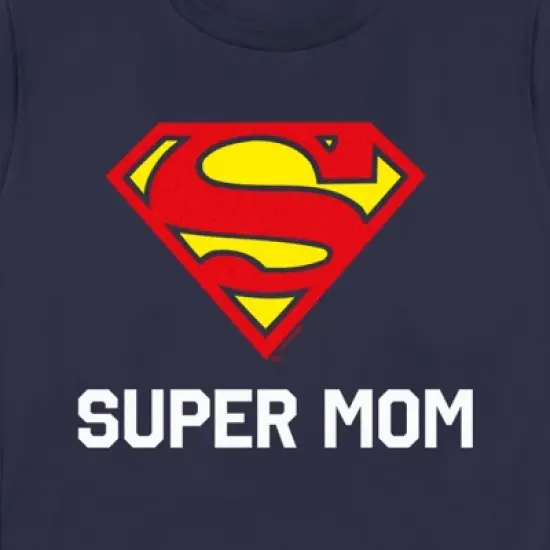 Women's Superman Super Mom T-Shirt image {1}