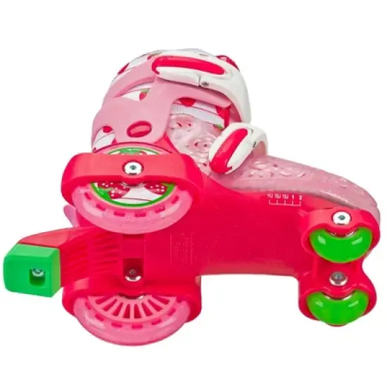 Roller Derby Fun Roll Girls' Jr Adjustable Roller Skate Strawberry image {2}