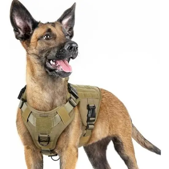 rabbitgoo Tactical Dog Harness for Large image {3}