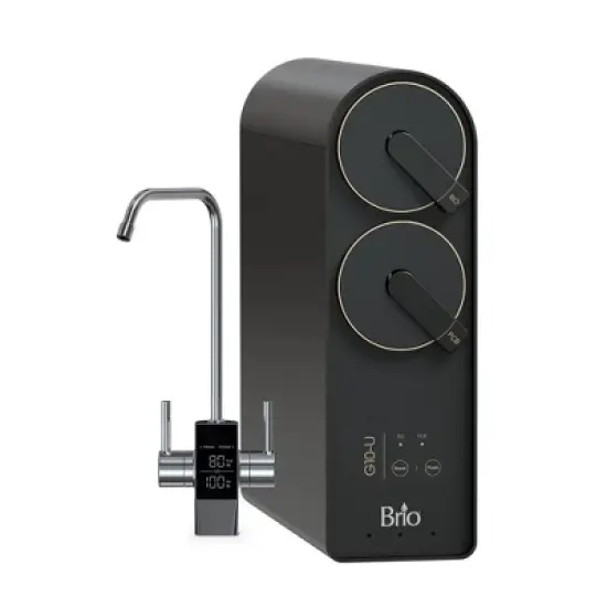 BRIO G20u Tankless RO Reverse Osmosis Water Filtration System Black image {8}