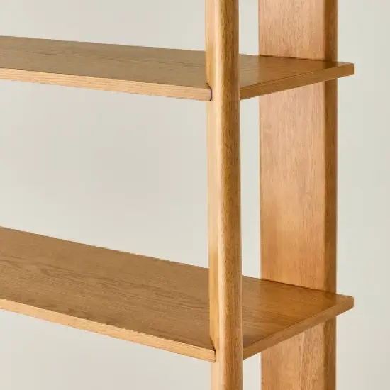 Natural Wood Bookcase - Hearth & Hand&trade; with Magnolia image {3}