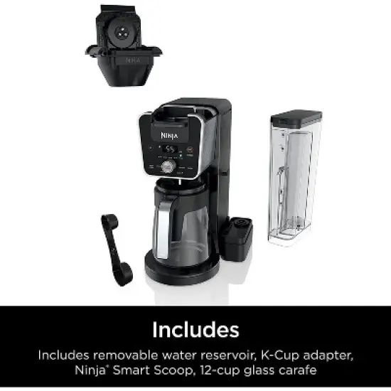 Ninja DualBrew 12-Cup Drip, Single-Serve Coffee Maker (Refurbished) image {6}