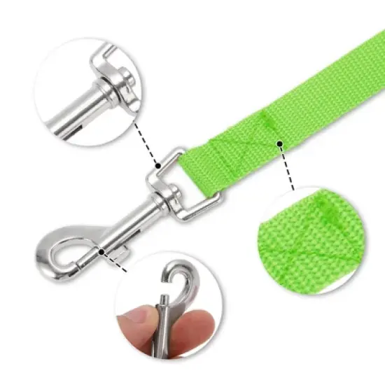 Unique Bargains Training Dog Leash 16.4ft Green 1 Pc image {2}