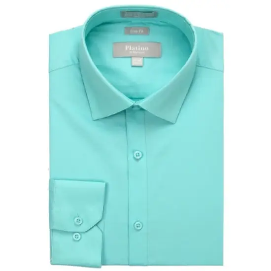Men's Slim Fit Spandex Dress Shirt From Marquis image {8}