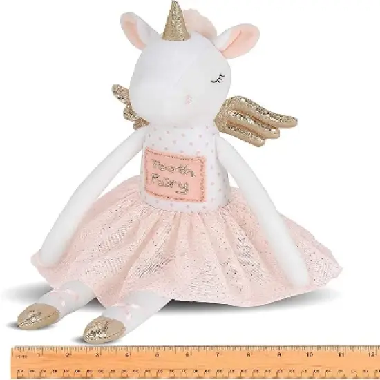 Bearington Twinkles Soft Plush Unicorn Tooth Fairy Doll, 14 Inches image {5}