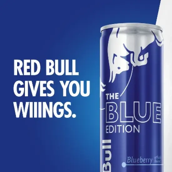 Red Bull Blue Edition Blueberry Energy Drink - 12 fl oz Can image {3}