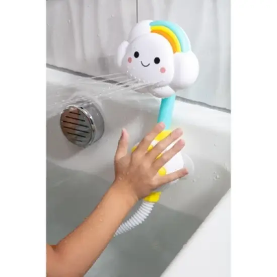 Interactive Bathtub Slide Set and Baby Shower Sprayer Toy Bundle &ndash; Fun Bath Toys for Toddlers, Educational and Durable Water Play Set image {2}