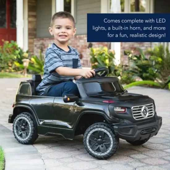 Best Choice Products 6V Kids Ride On Car Truck w/ Parent Control, 3 Speeds, LED Headlights, MP3 Player, Horn image {1}