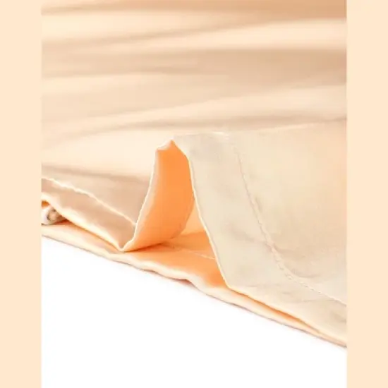 Allegra K Women's Satin Button Down Sleepshirt with Pants Halloween Pajama Set image {5}