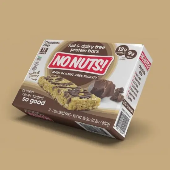 No Nuts! Chocolate Chip Nut-Free Snack Bars - 12 Bar Pack image {7}