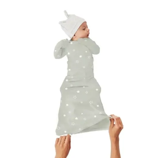 g&uuml;nam&uuml;na&reg; Baby Sleeper Zipper Long Gown with zipper, Bamboo Rayon image {3}