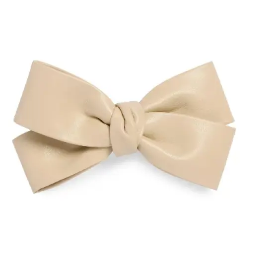 Shiraleah Faux Leather Bow Clip image {3}
