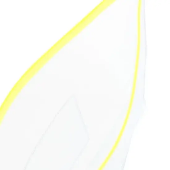 PiccoCasa Office Plastic Zipper Closure A5 Paper File Storage Folder Yellow 12Pcs image {2}