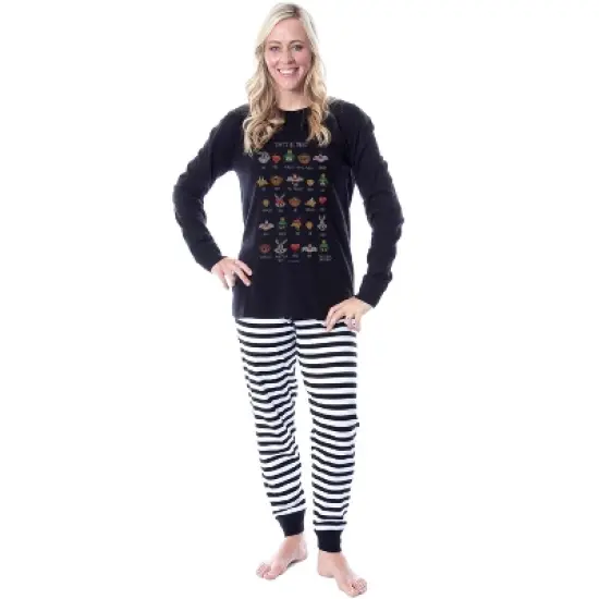 Looney Tunes Expressions Characters Tight Fit Family Pajama Set image {2}