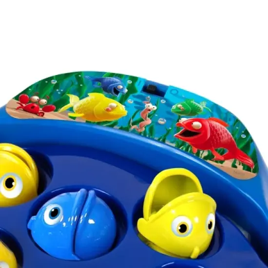 Ambassador Games: The Fishing Game - Classic Animated Arcade-Themed Game, Use The Rod To Catch Spinning & Chomping Fish, Kids Ages 3+, 2-4 Players image {4}