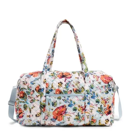 Vera Bradley Women's  Cotton Large Travel Duffel Bag image {10}