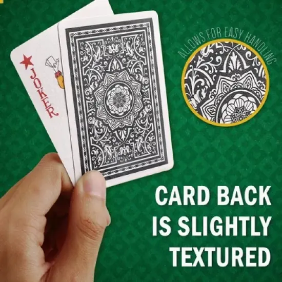 LotFancy 2 Decks Waterproof Plastic Playing Cards with Case, Poker Size Standard Index image {3}