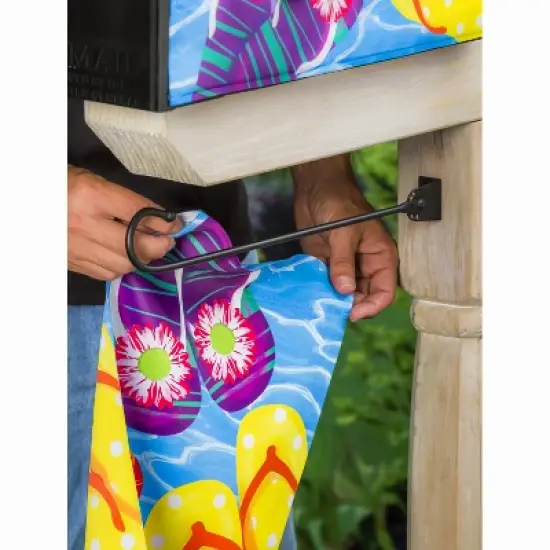 Evergreen Mailbox Garden Flag Arm image {6}