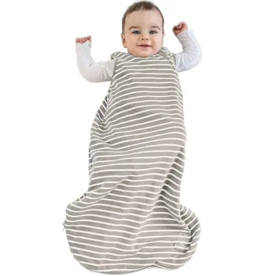 Woolino 4 Season Basic Baby Swaddle Wrap, Merino Wool, Earth, 18-36 Months image {3}