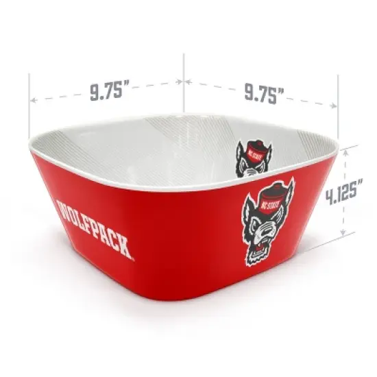 NCAA NC State Wolfpack Large Party Bowl image {3}