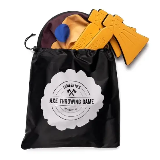 JumpOff Jo Foam Axe Throwing Game - LumberJo - Indoor & Outdoor Fun image {1}