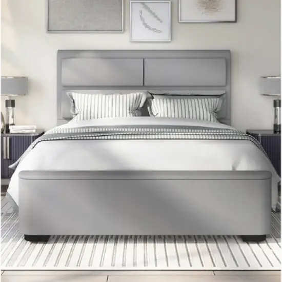 Nirlen Upholstered Bed with Storage - HOMES: Inside + Out image {1}