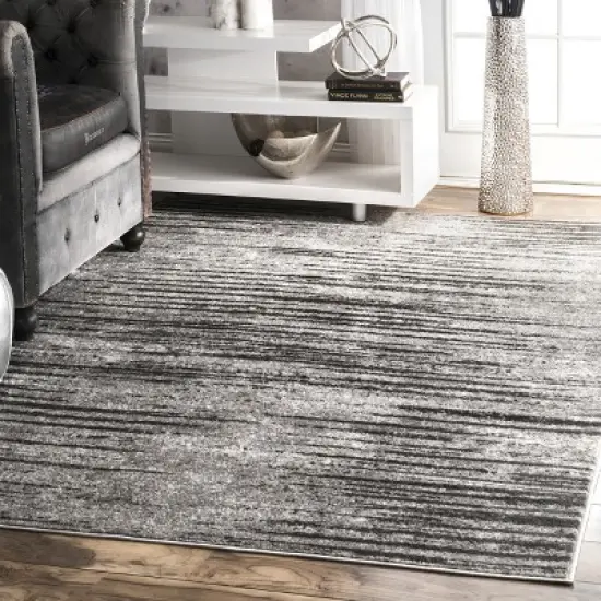 nuLOOM Contemporary Faded Elsa Area Rug image {1}