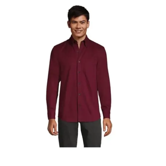 Lands' End Men's Traditional Fit Flagship Flannel Shirt image {8}