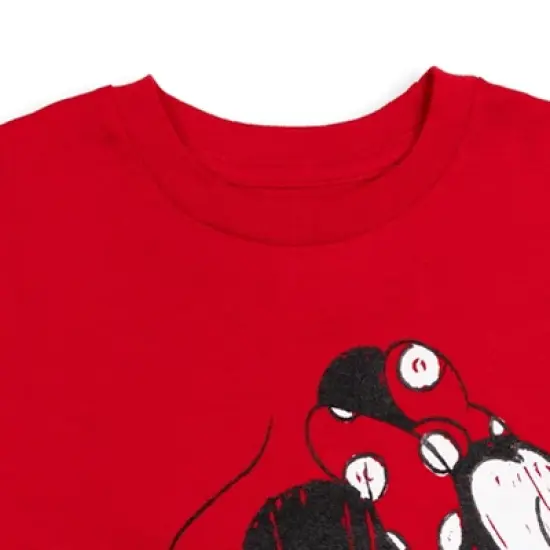 Disney Minnie Mouse Kids Sister Matching Graphic T-Shirt Red  image {2}