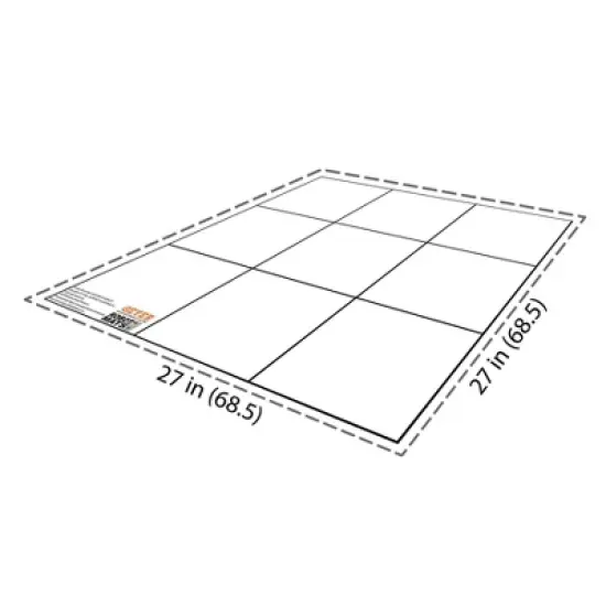 Geyer Instructional Products Botley Bot Grid Mat, 9" Squares, 27" x 27" image {1}