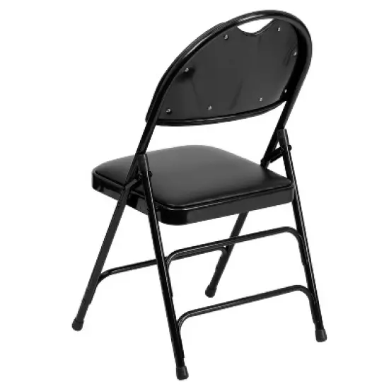 Emma and Oliver 2 Pack Home & Office Easy-Carry Party Events Padded Folding Chair image {7}