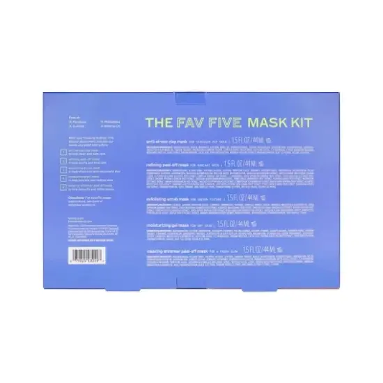 Freeman Fav Five Face Mask Kit - 5pc image {7}