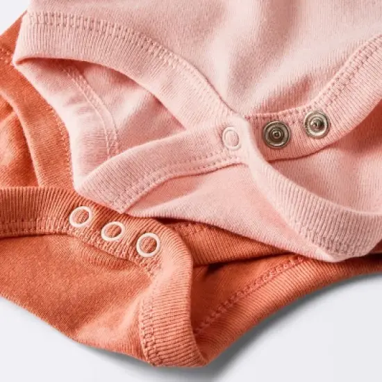 Baby 7pk Short Sleeve Bodysuit - Cloud Island&trade; Turquoise Blue image {3}