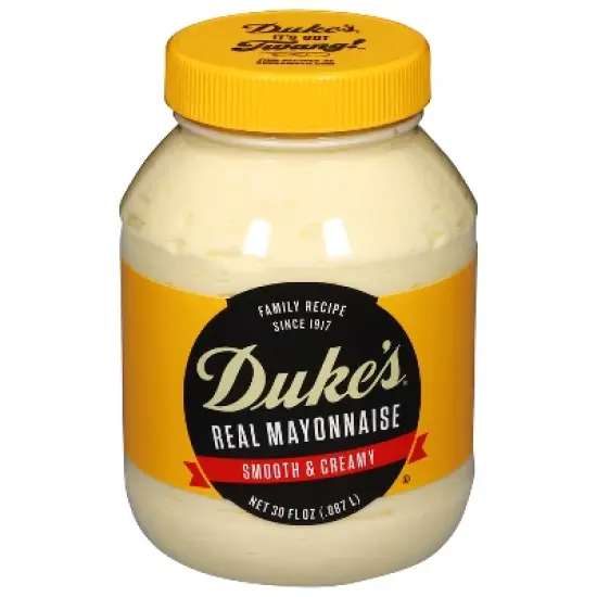Duke's Real Smooth & Creamy Mayonnaise 30 fl oz image {4}