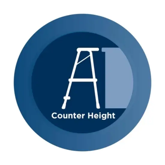 COSCO 2-Step Kitchen Stepper&trade; Folding Steel and Resin Step Stool image {6}