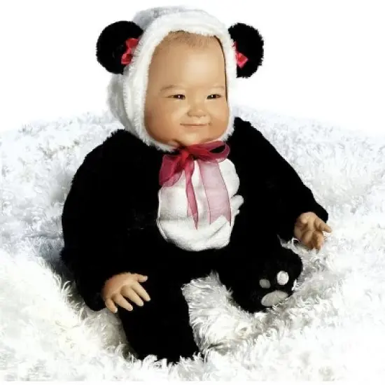 Paradise Galleries Reborn Baby Doll, 20 inch Realistic Girl Doll Su-lin in GentleTouch Vinyl & Weighted Body image {4}