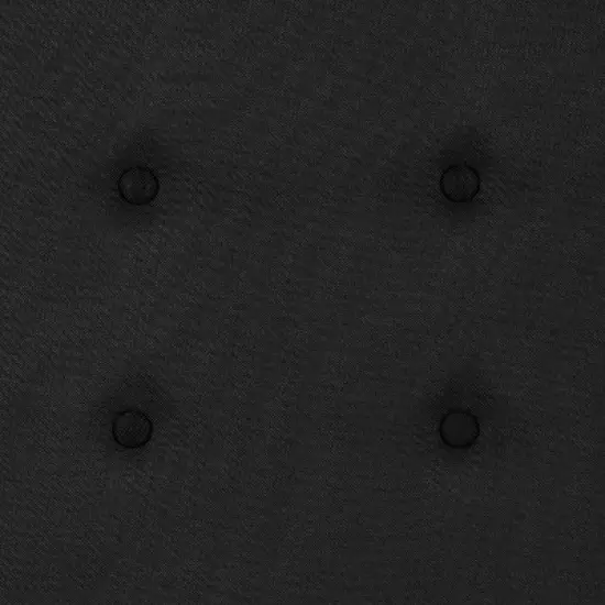 Flash Furniture Bristol Metal Tufted Upholstered Twin Size Headboard in Black Fabric image {7}