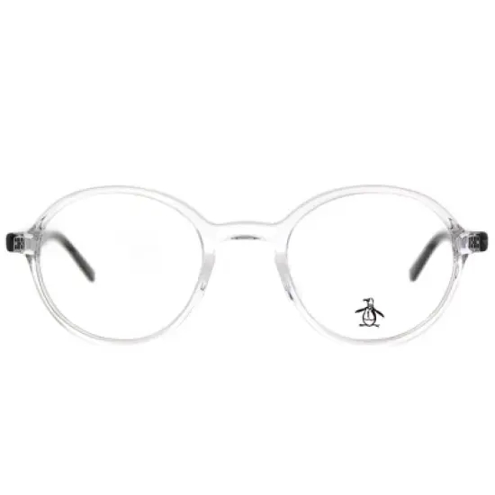 Original Penguin The Mungarutal CR Unisex Round Eyeglasses Crystal 45mm image {1}