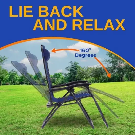 SereneLife Zero Gravity Lounge Chair image {2}