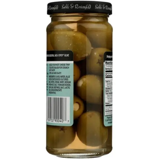 Sable & Rosenfeld Tipsy Blue Cheese Olives - Case of 6/5 oz image {2}