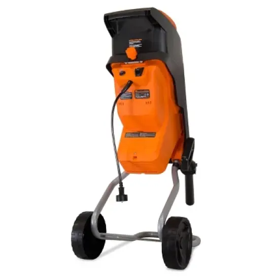 WEN 41121 15-Amp Rolling Electric Wood Chipper and Shredder image {1}