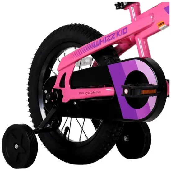 Joystar Whizz BMX Kids Bike, Boys/Girls Bicycle Ages 2-4, 32 to 41 Inches Tall, with Training Wheels, Helper Handle, & Coaster Brakes image {3}