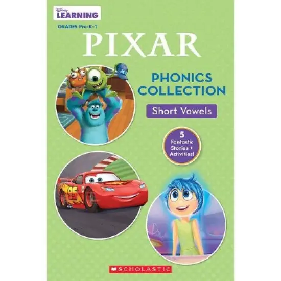 Disney Pixar Phonics Collection: Short Vowels (Disney Learning: Bind-Up) - by  Scholastic (Paperback) image {1}