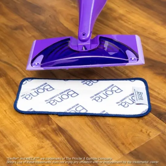 Bona Cleaning Products Reusable Microfiber Pads Jet Mop Refills Value Pack - Unscented - 3ct image {1}