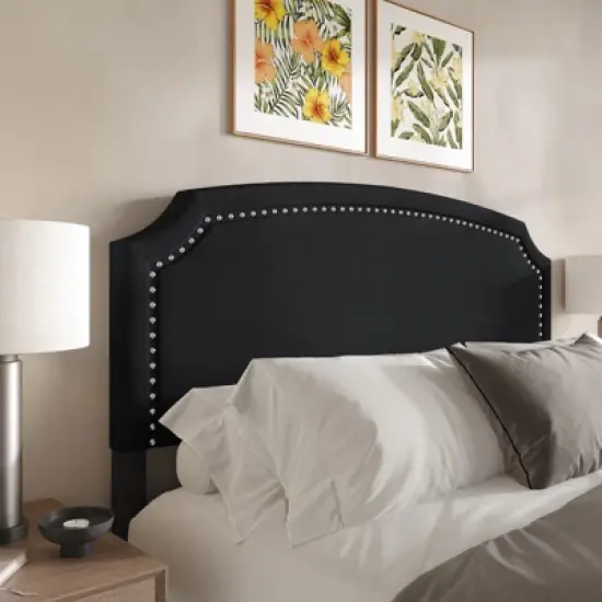Home Design Bowie Upholstered Headboard image {2}