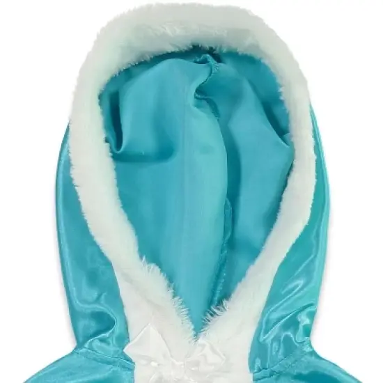 Disney Frozen Elsa Girls Fur Dress Little Kid to Big Kid image {4}