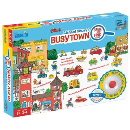 Briarpatch&reg; Richard Scarry Busytown Seek and Find Game image {1}