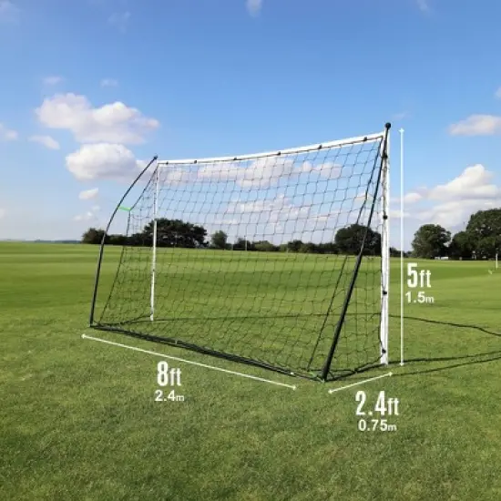 QUICKPLAY KICKSTER 2-in-1 Soccer Goal & Rebounder 8 x 5' image {5}