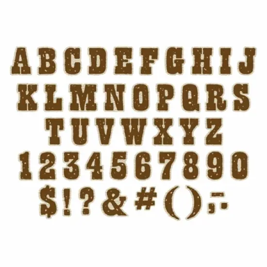 Eureka&reg; Wild Wild Classroom Deco Letters, 181 Characters image {5}