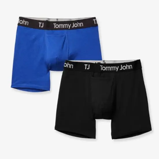 TJ | Tommy John&trade; Men's 4" Boxer Briefs 2pk image {6}